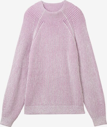 Pull-over TOM TAILOR en violet : devant