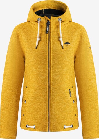 Schmuddelwedda - Chaqueta polar en amarillo: frente