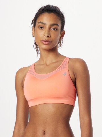 ASICS Bustier Sport bh 'ACCELERATE' in Oranje: voorkant