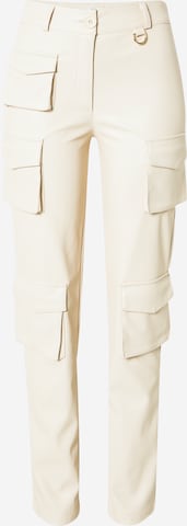 Regular Pantalon cargo River Island en gris : devant