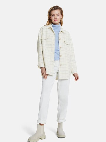 Veste mi-saison MADELEINE en blanc