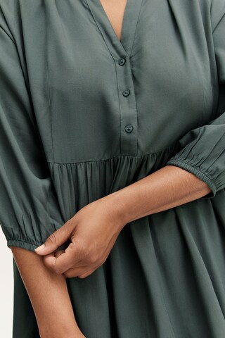 Abito camicia 'SOFTY' di Fransa in verde