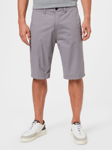 ESPRIT Normální Chino kalhoty – šedá: přední strana