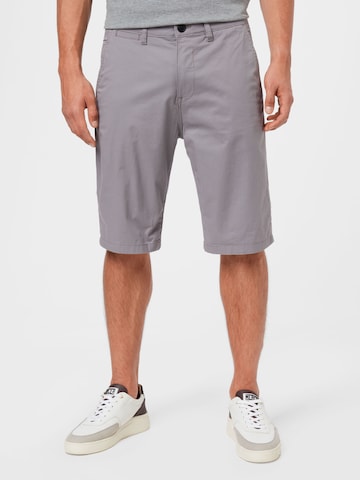 ESPRIT - Regular Calças chino em cinzento: frente