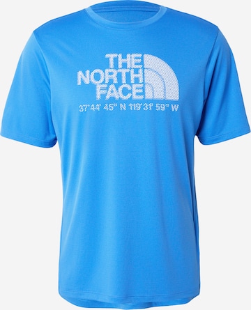 T-Shirt fonctionnel '24/7' THE NORTH FACE en bleu : devant