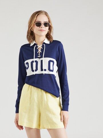 Polo Ralph Lauren Poloshirt in Blau: Vorderseite