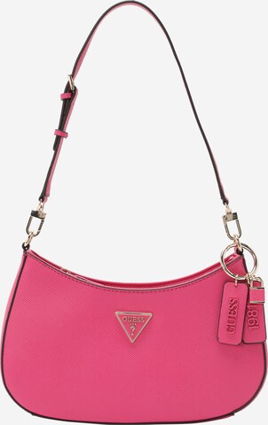 GUESS Skuldertaske 'Noelle' i pink: forside