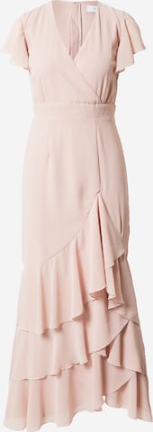 Coast Evening Dress in Pink: front