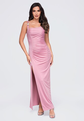Ombre Avondjurk in Roze