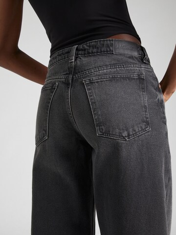 Monki Wide Leg Jeans in Schwarz