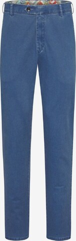 MEYER Chino 'New York' in Blauw: voorkant