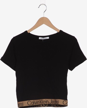 Calvin Klein Jeans T-Shirt XS in Schwarz: predná strana