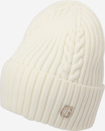 Berretto di GUESS in beige: frontale