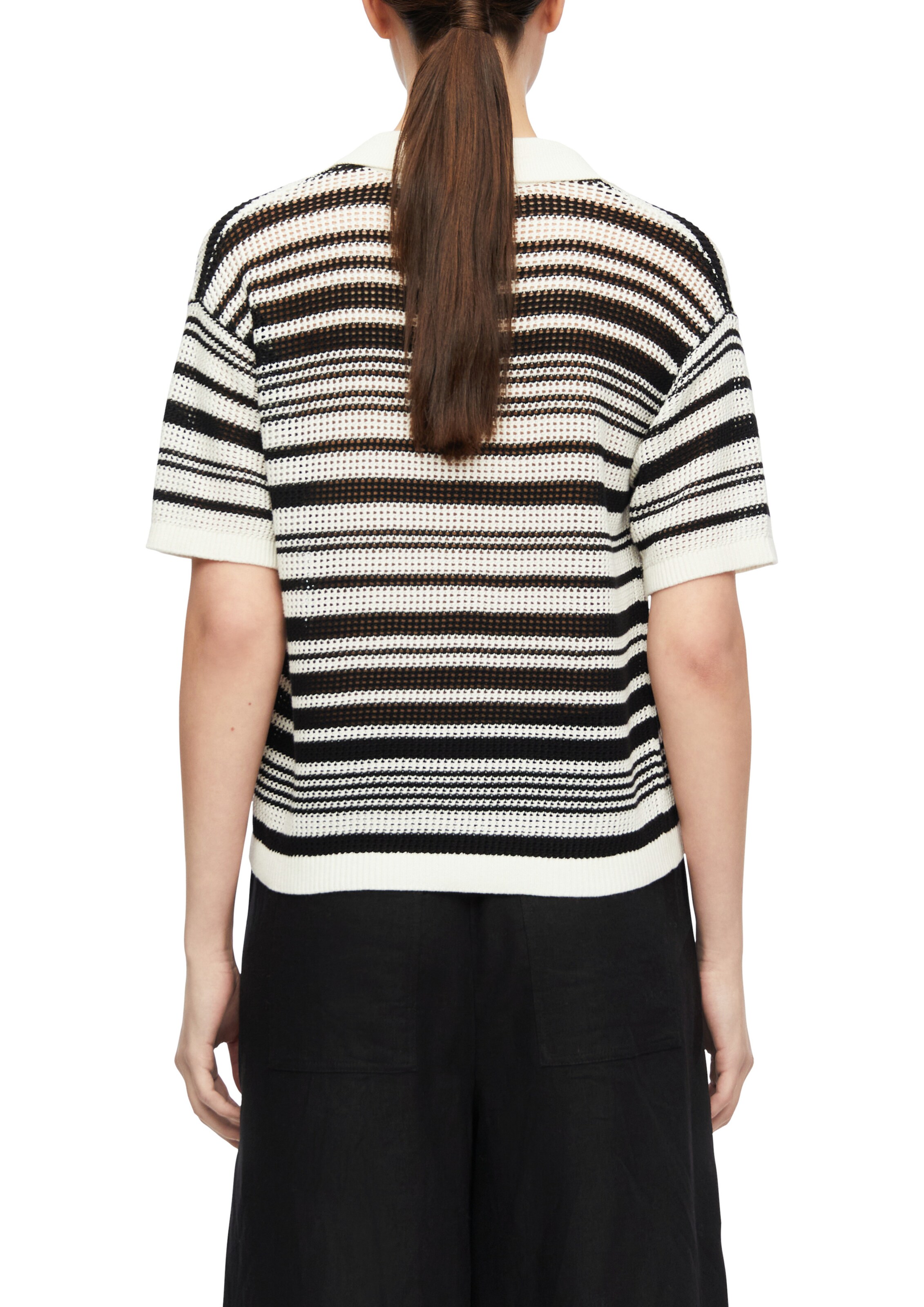 COMMA Pullover in Weiß