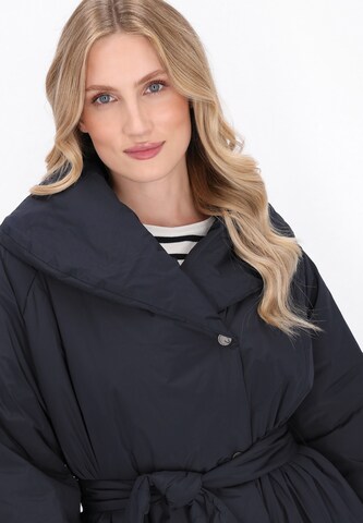 Manteau mi-saison DreiMaster Maritim en bleu