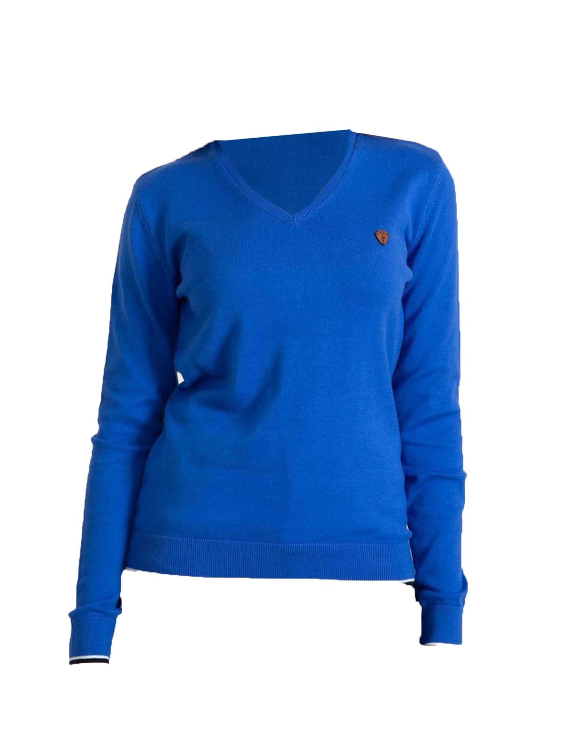 Jacey Quinn Sweater in Blue: front