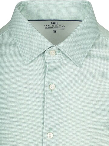 DESOTO Slim fit Button Up Shirt in Green