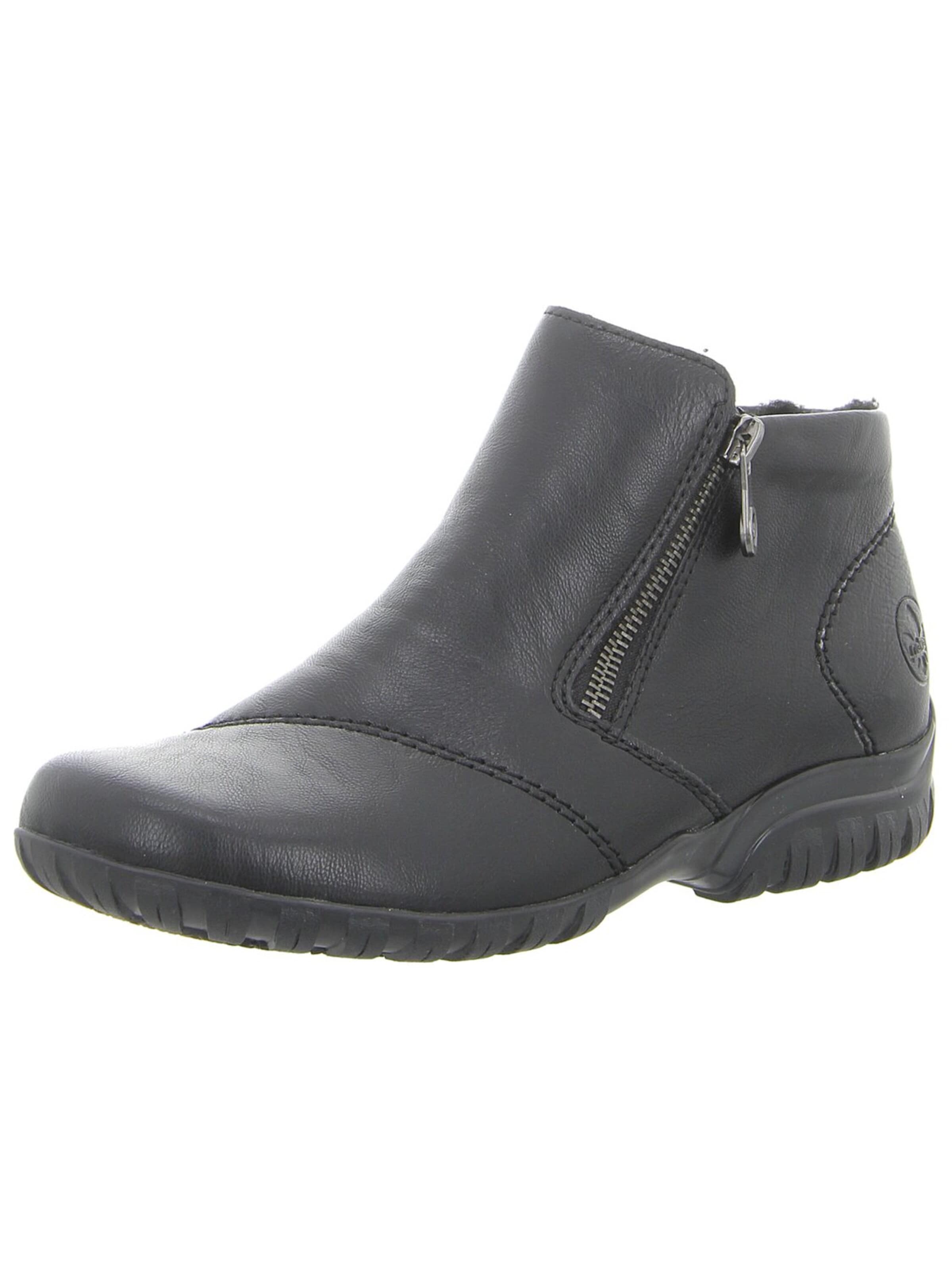 Rieker - Botas 'Stiefel Damen L466301 Kunststoff (Synthetik) in schwarz' en gris: frente