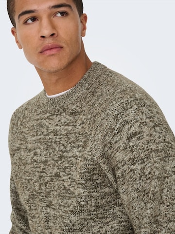 Pullover 'ONSBERNO' di Only & Sons in grigio