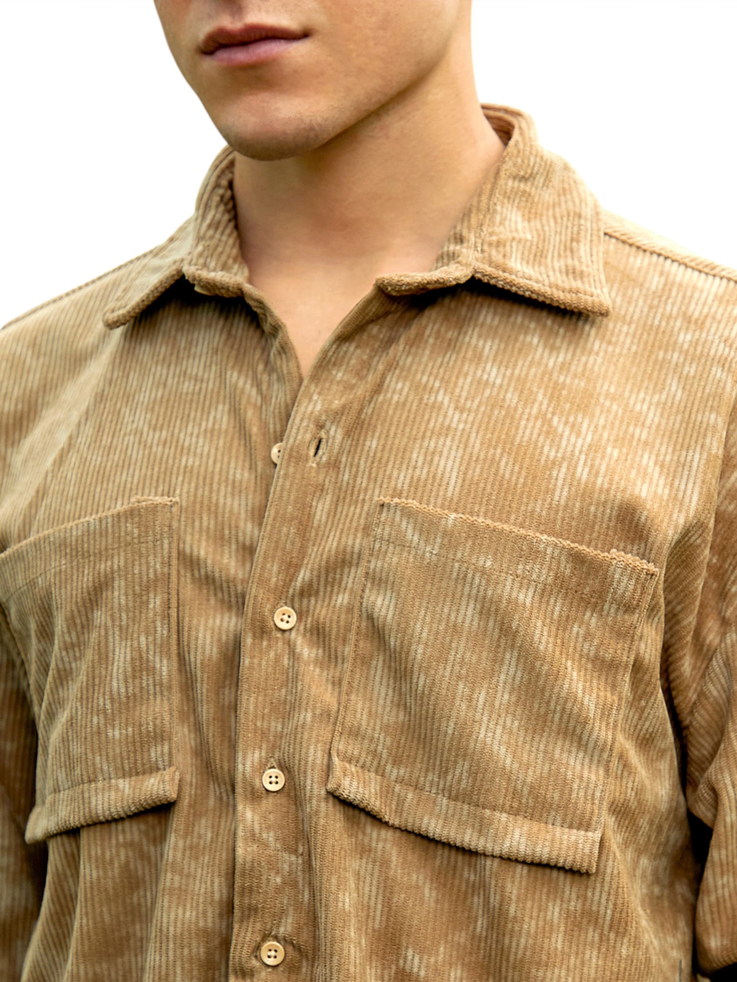 Campus Sutra Regular fit Skjorta 'Francesca' i grön