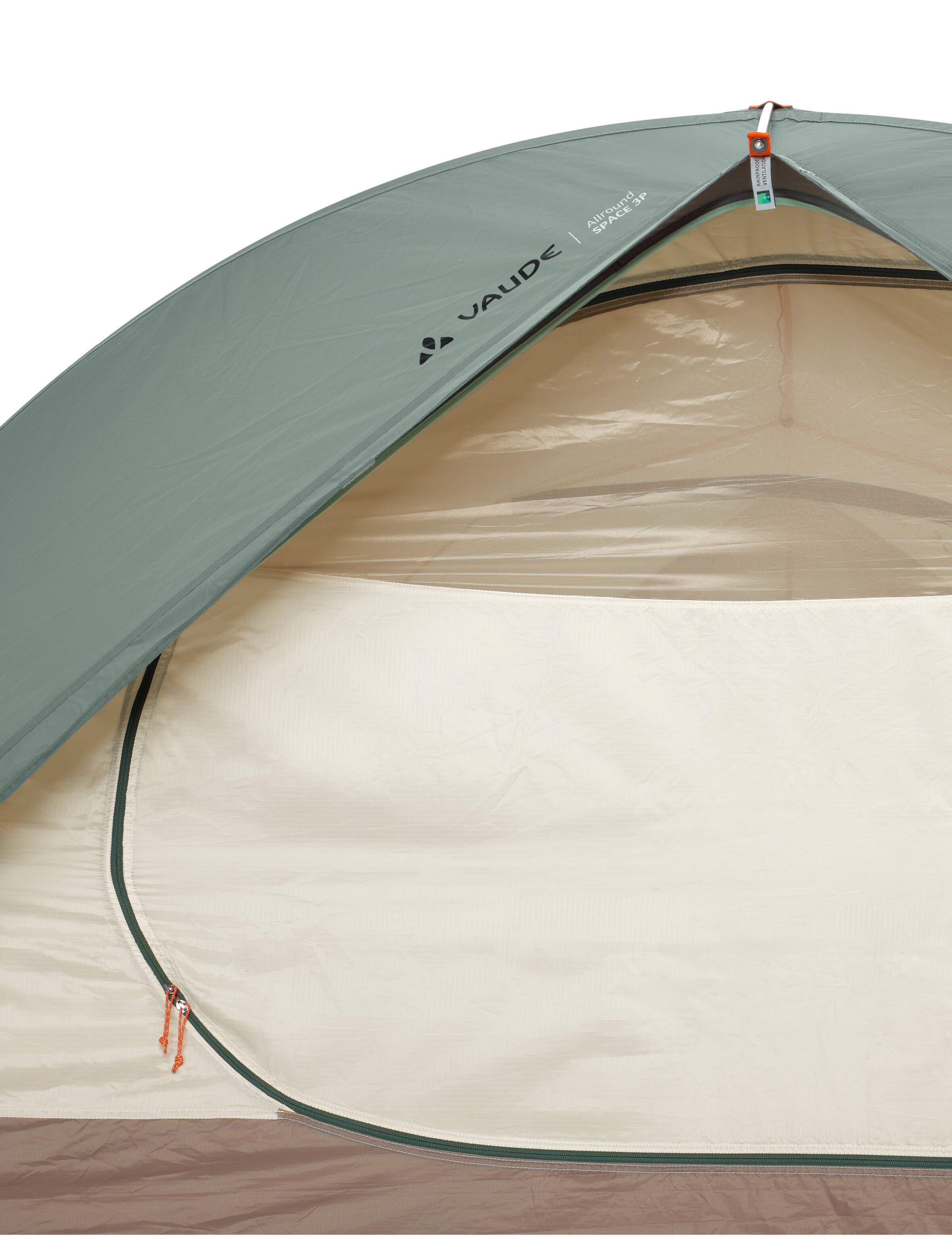 VAUDE Tent 'Allround Space 3P' in Green