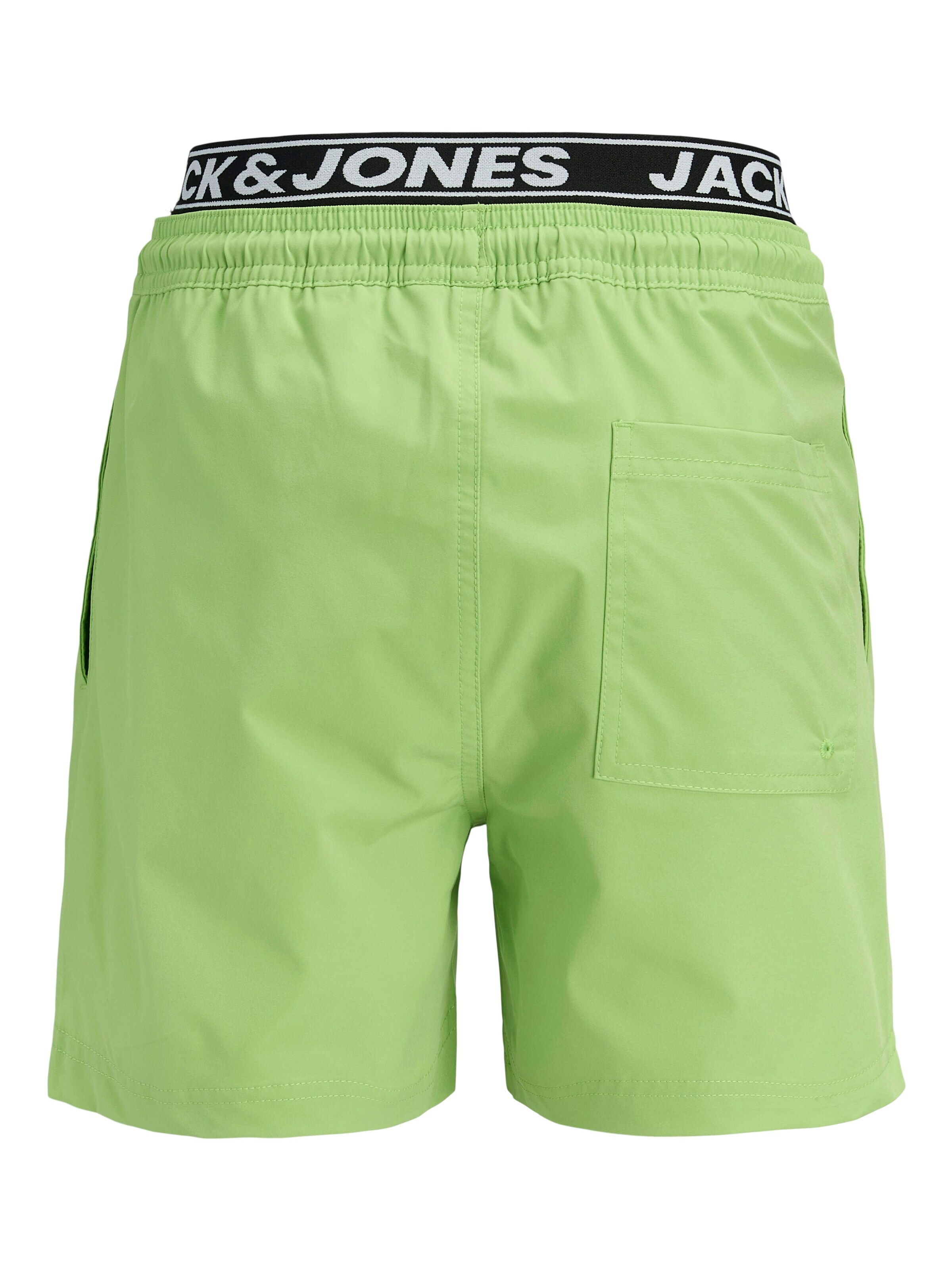 Jack & Jones Junior Badehose 'JPSTMaui Surf'‌ in Grün