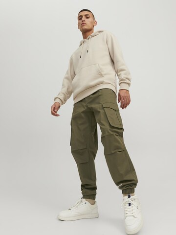 JACK & JONES Tapered Hose 'JPSTKane JJNoah' in Grün