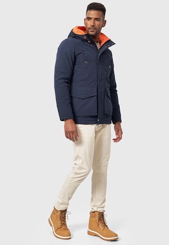 INDICODE JEANS Winterparka in Blauw