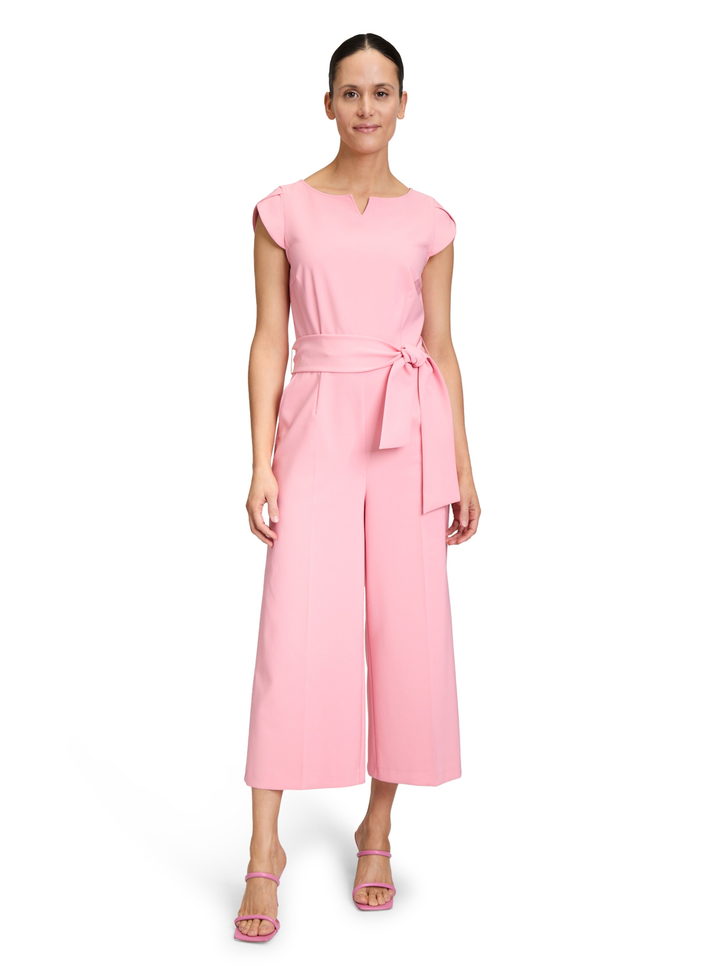 Betty Barclay Jumpsuit mit Eingrifftaschen in Pink: Vorderseite
