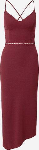 Skirt & Stiletto Jurk 'ROMA' in Rood: voorkant