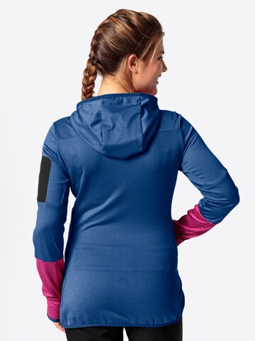 VAUDE Athletic fleece jacket 'Monviso' in Blue