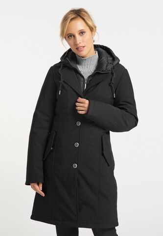 Usha Winter coat in Black: front