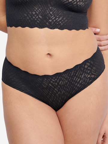 SLOGGI Panty 'Zero Feel Bliss' in Black: front
