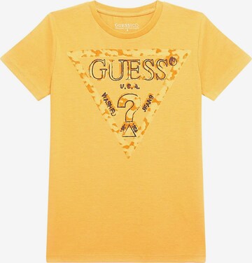 GUESS Shirt in Yellow: front