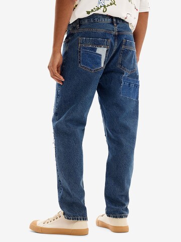 Desigual Tapered Jeans in Blauw