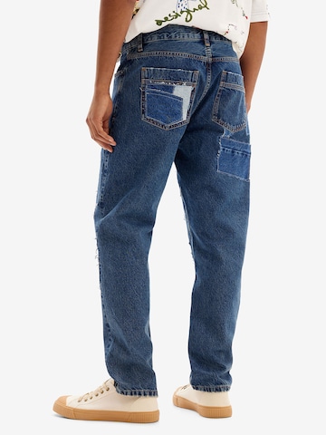 Tapered Jeans di Desigual in blu