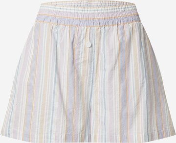 Cotton On Wide leg Παντελόνι σε λιλά: μπροστά