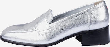 LLOYD Slipper in Silber: Vorderseite