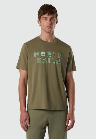 North Sails Bluser & t-shirts i grøn: forside