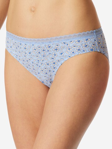 Slip ' Modern ' SCHIESSER en bleu : devant