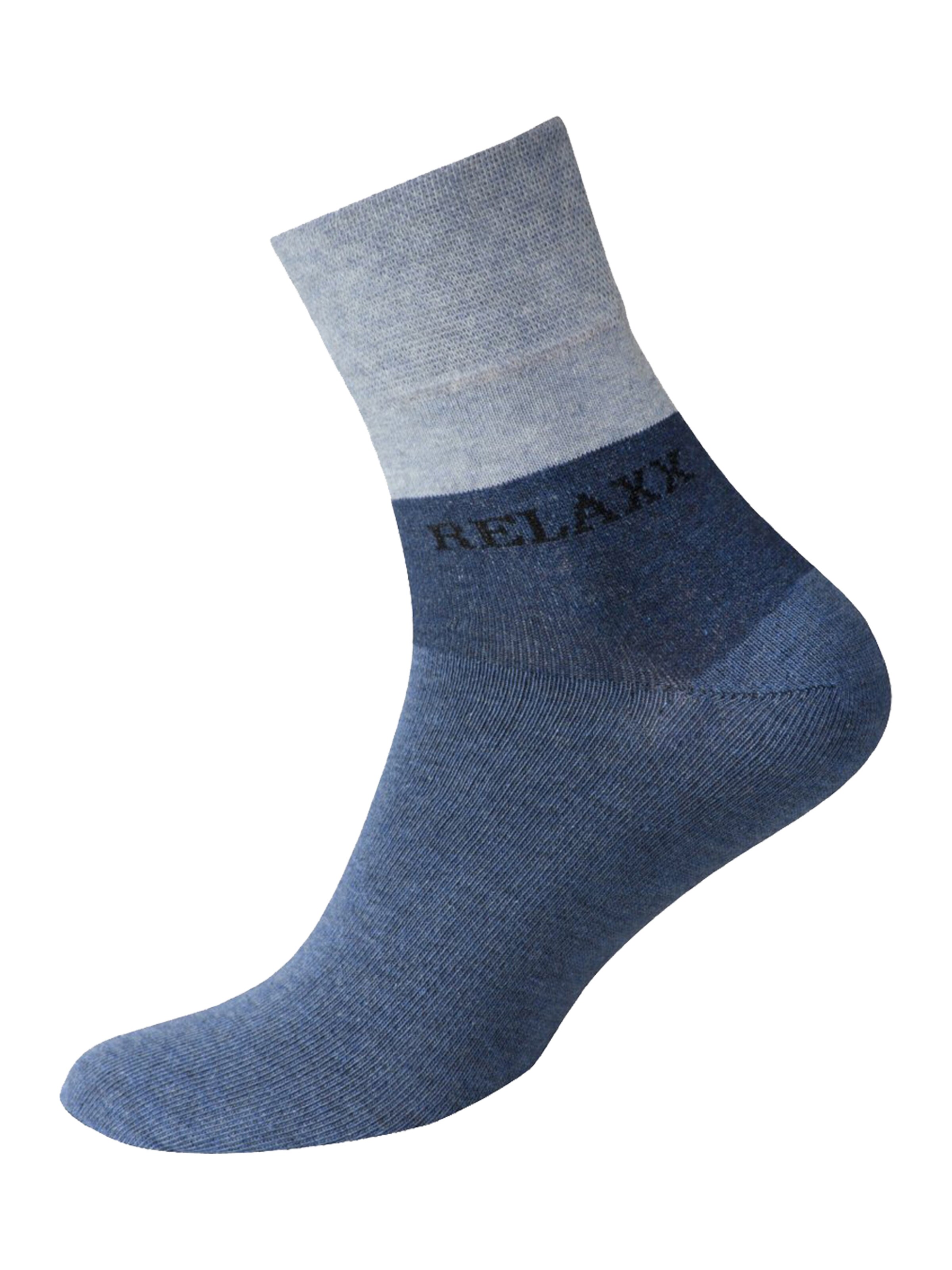 Cotton Prime - Meias 'Relaxx' em azul