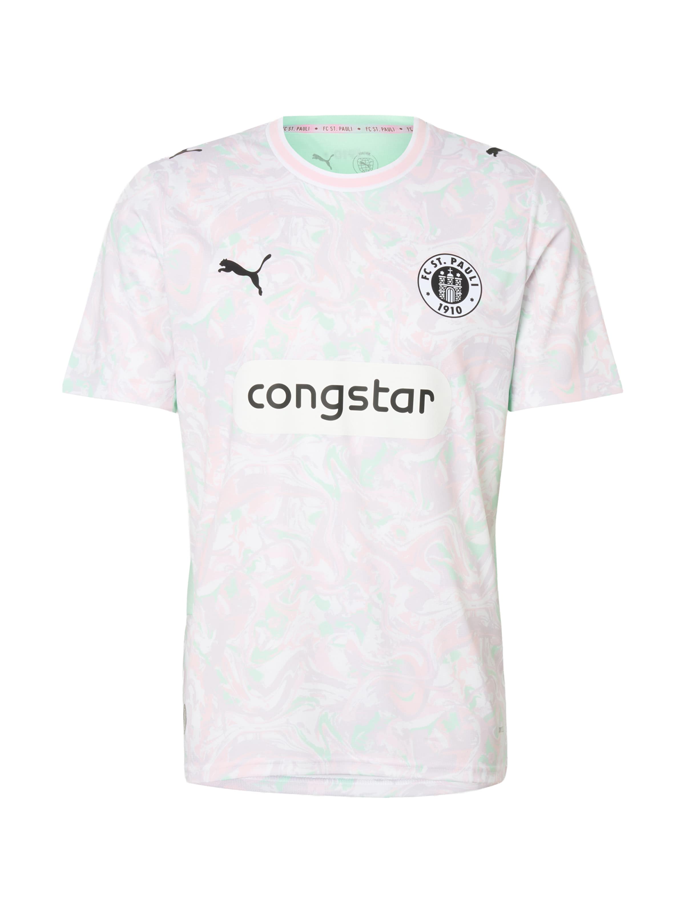 PUMA Performance shirt in White: front