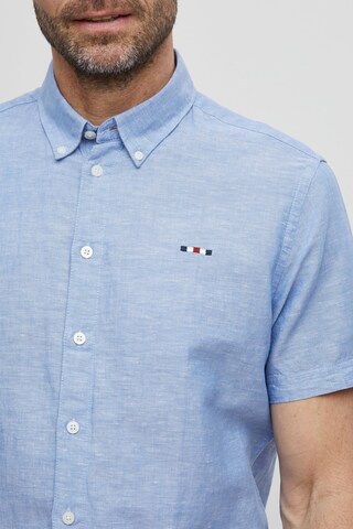 Coupe slim Chemise 'Fqerlend' FQ1924 en bleu