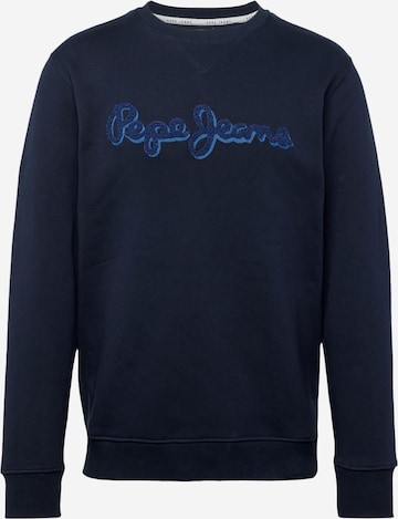 Pepe Jeans Sweatshirt 'Ryan' in Blau: predná strana