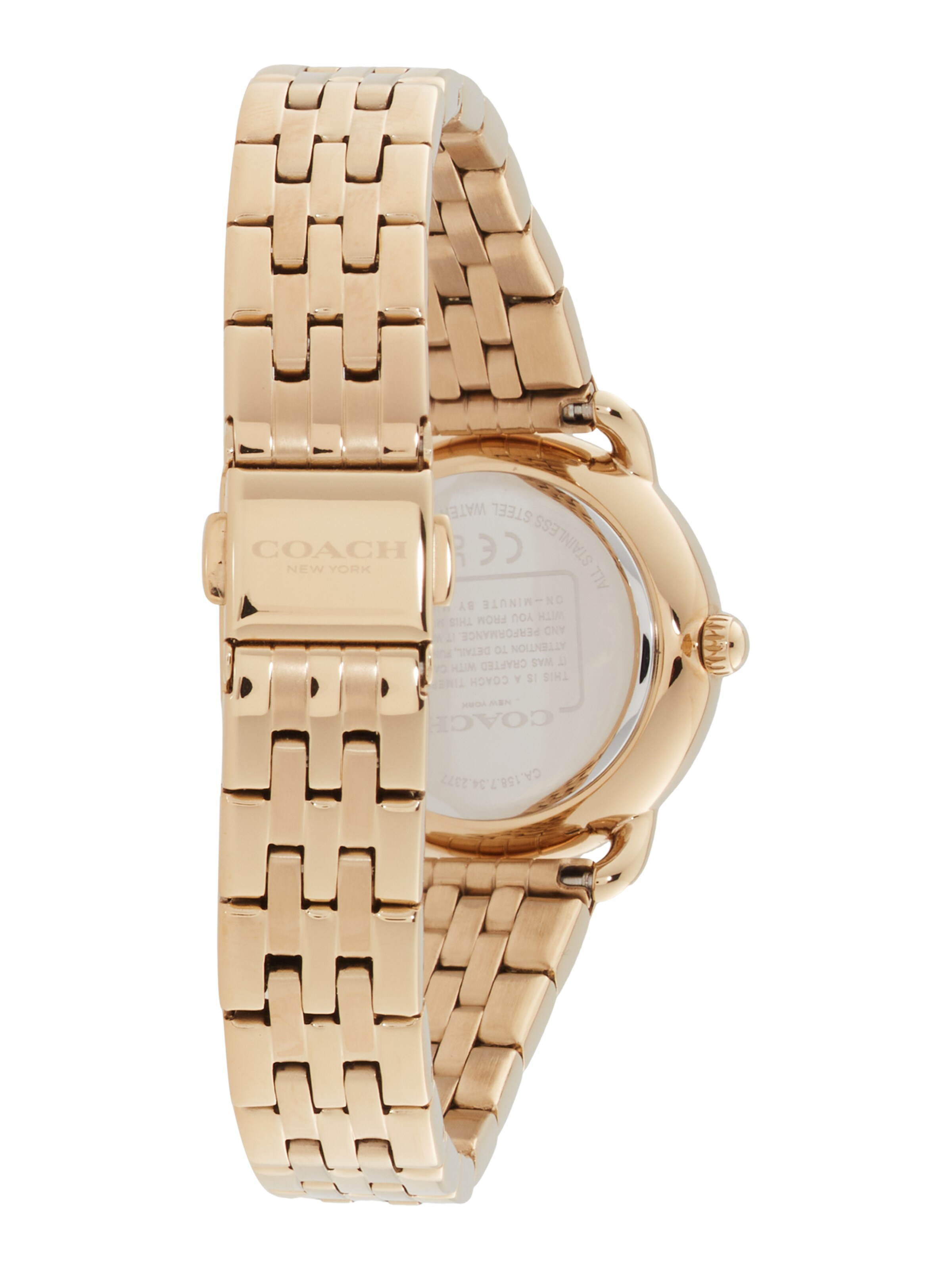 COACH Zegarek analogowy 'Elliot' w kolorze złoty