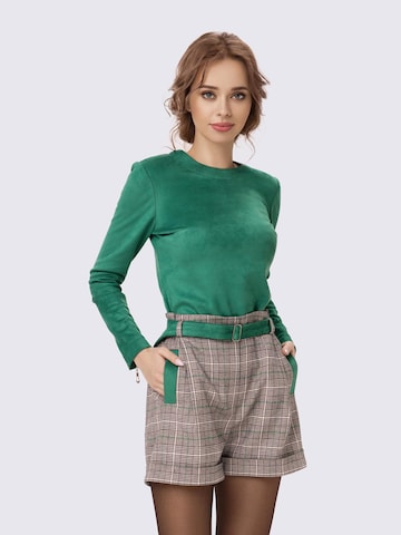 Anushka Loosefit Broek in Grijs: voorkant