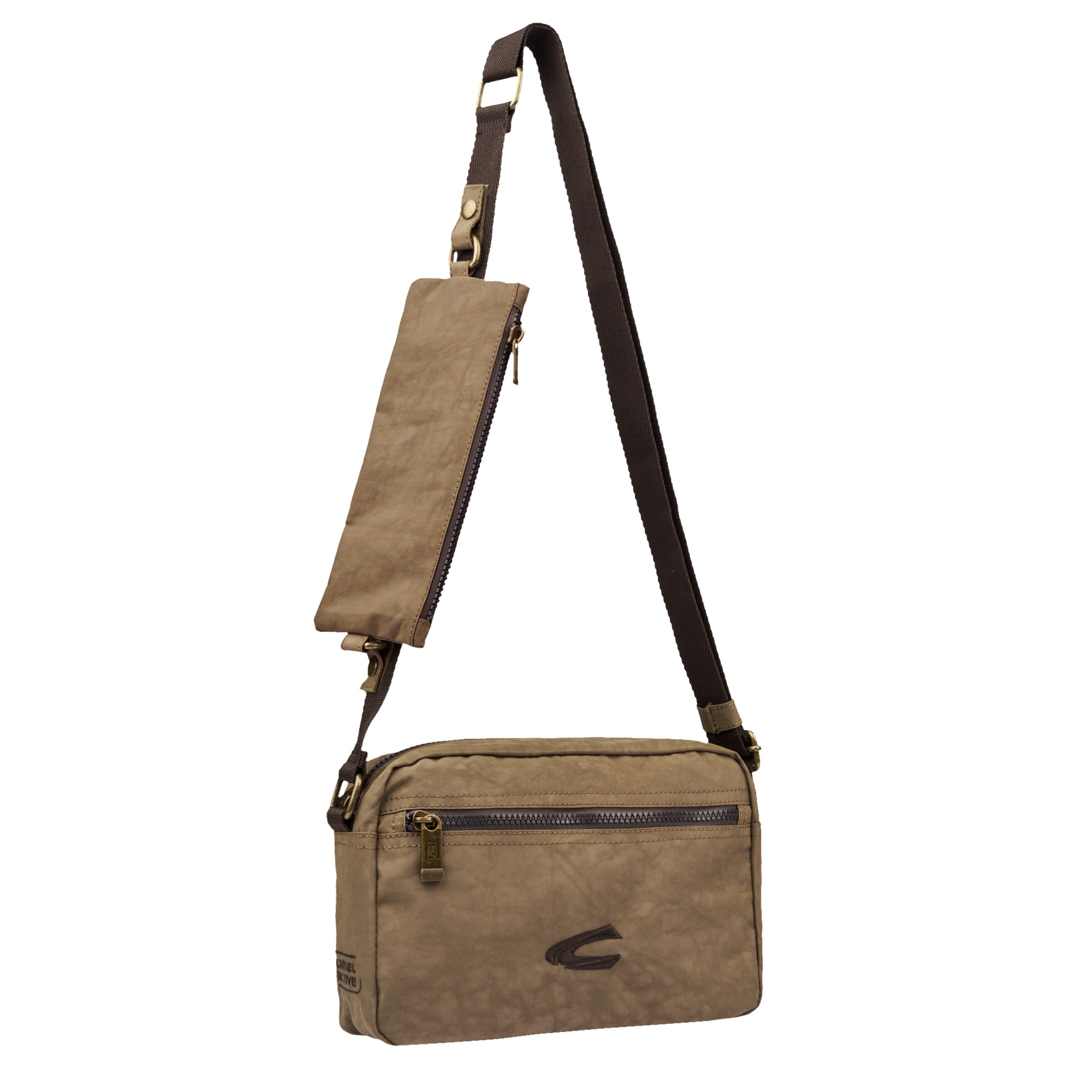 CAMEL ACTIVE Crossbody Bag 'B00 Journey' in Beige: front