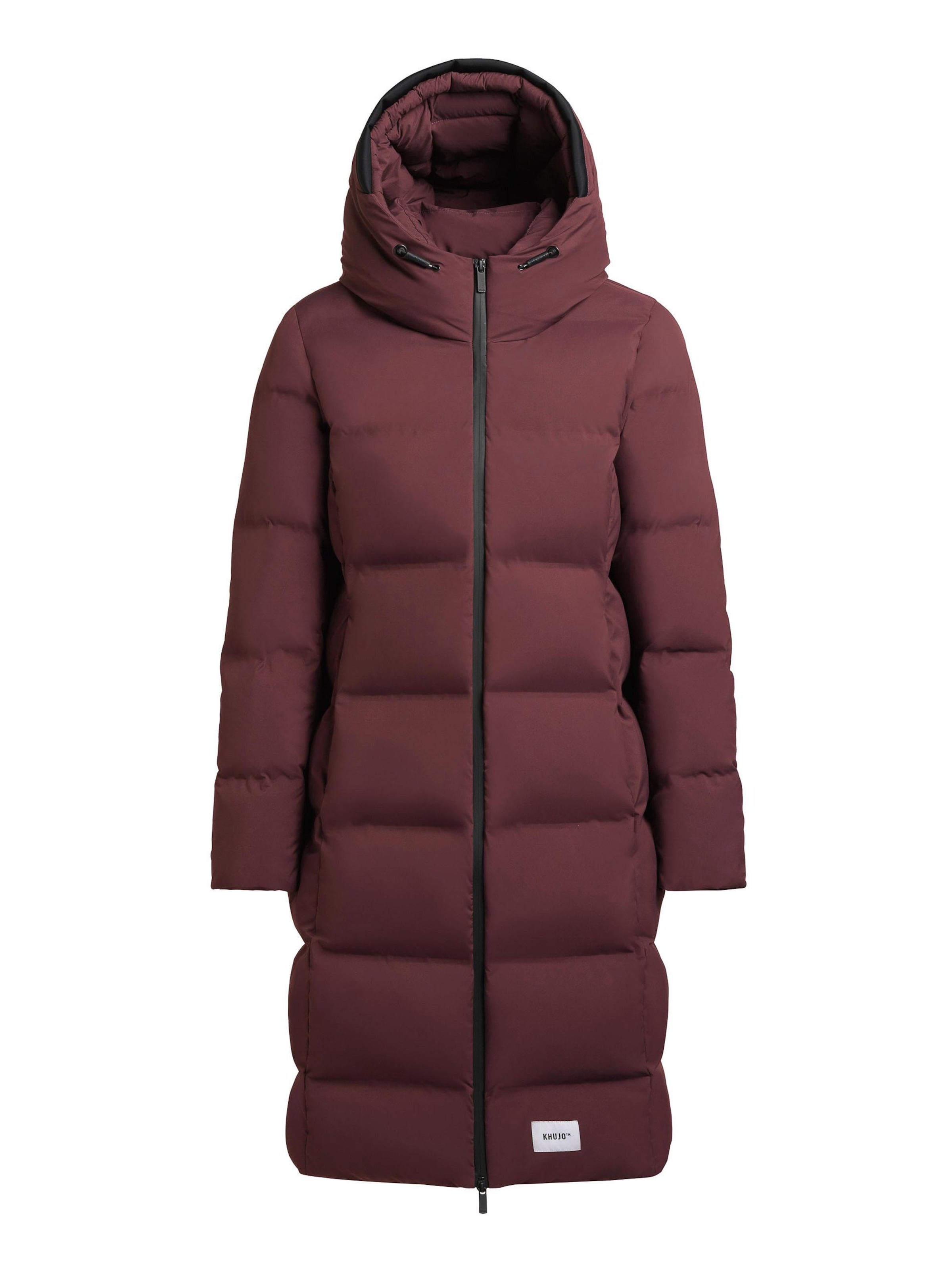 khujo Winter coat 'Finnie3' in Red: front