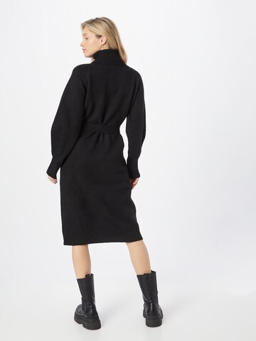 Warehouse Knit dress in Black