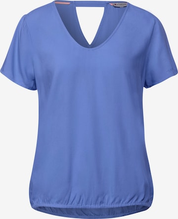 STREET ONE Blouse in Blauw: voorkant